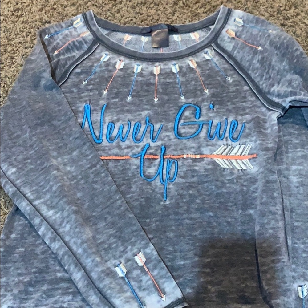 Crew neck sweatshirt